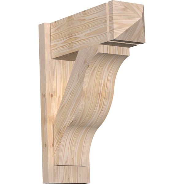 Ekena Millwork Funston Smooth Arts and Crafts Outlooker, Douglas Fir, 7 1/2"W x 20"D x 24"H OUT08X20X24FST03SDF - main